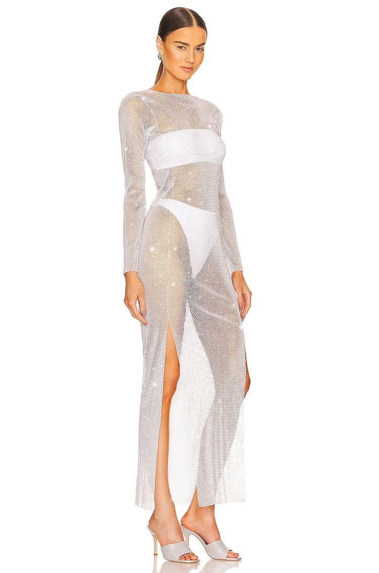diamonds maxi dress