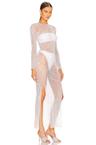 diamonds maxi dress