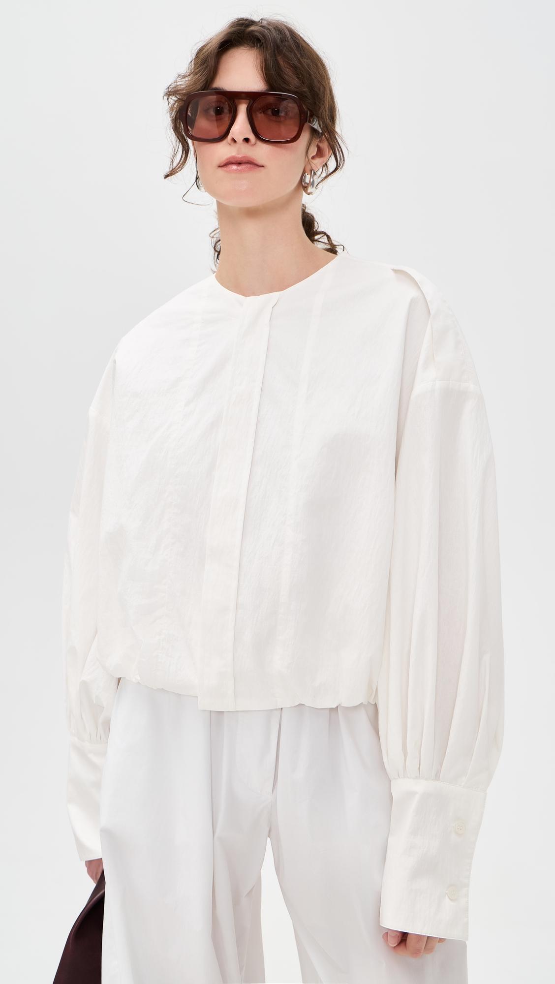 diana aspetto grinzato shirt