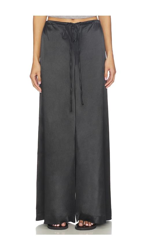 diana milkanova studio oda oversized pants in black.