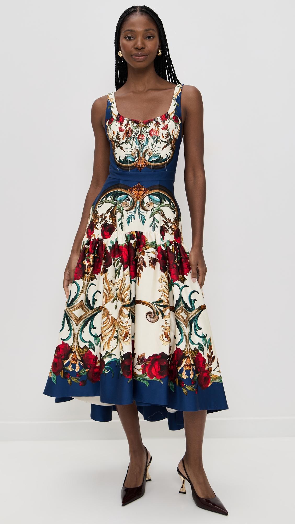 diana structured midi dress