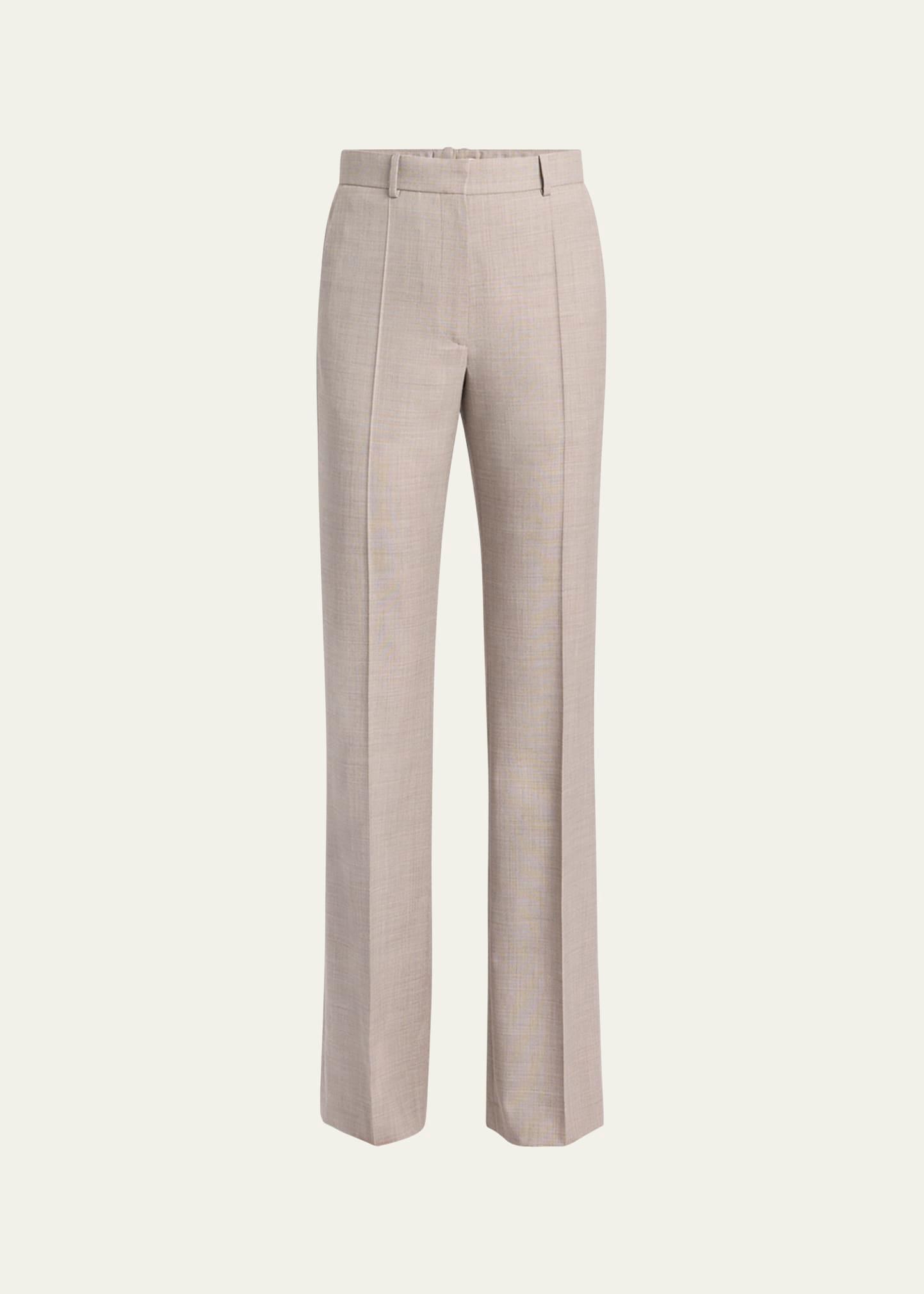 diane straight-leg crepe pants