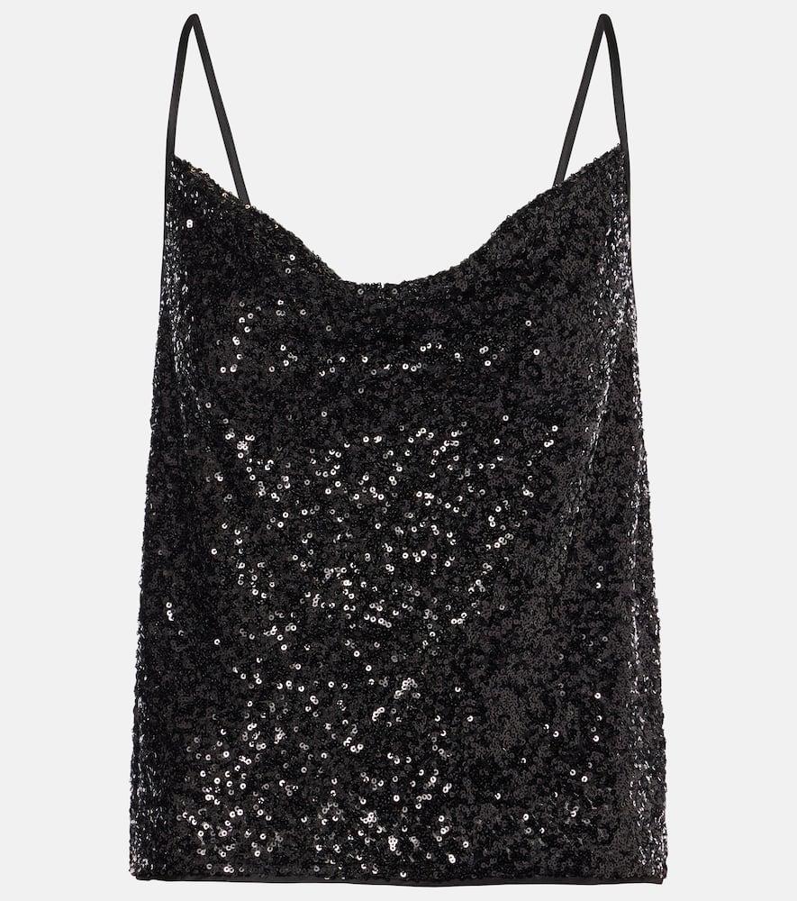 diane von furstenberg berlin sequined top