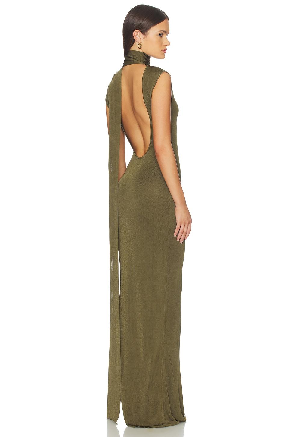 dianne scarf wrap gown
