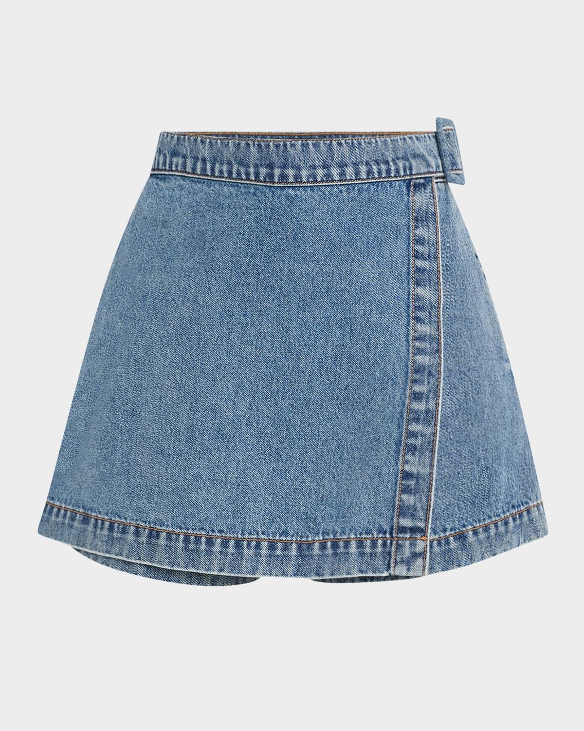 diaz denim skort