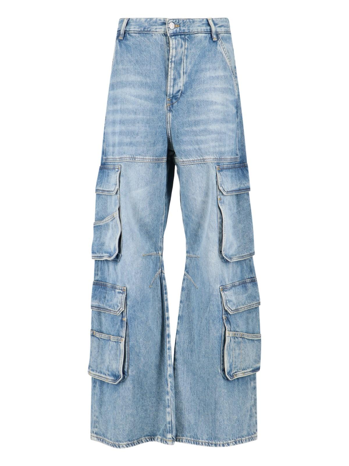 diesel '1996 d-sire odcbe' cargo jeans
