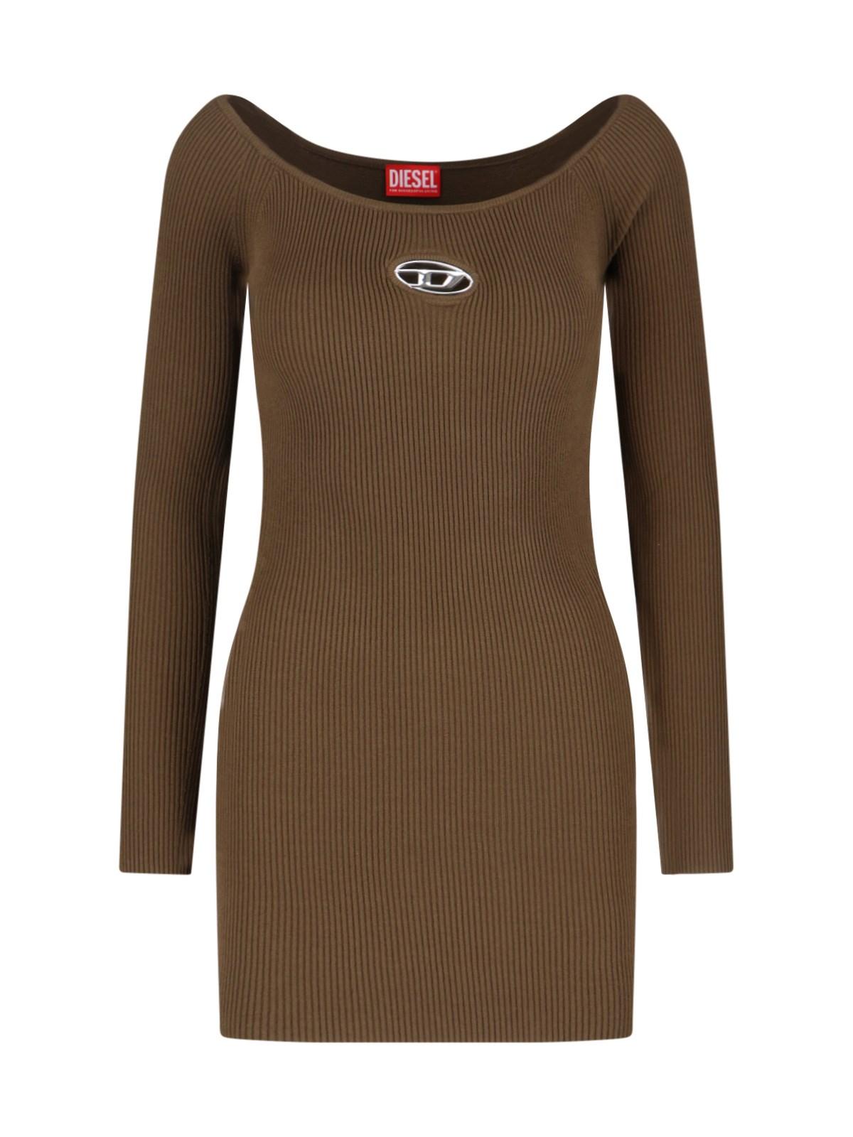 diesel 'm-vera' mini dress