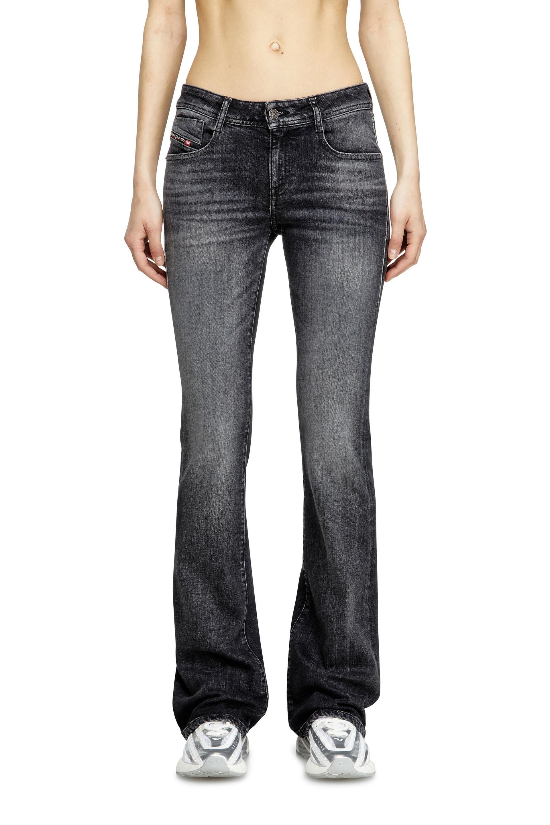diesel - bootcut jeans - 1969 d-ebbey - jeans - woman - black