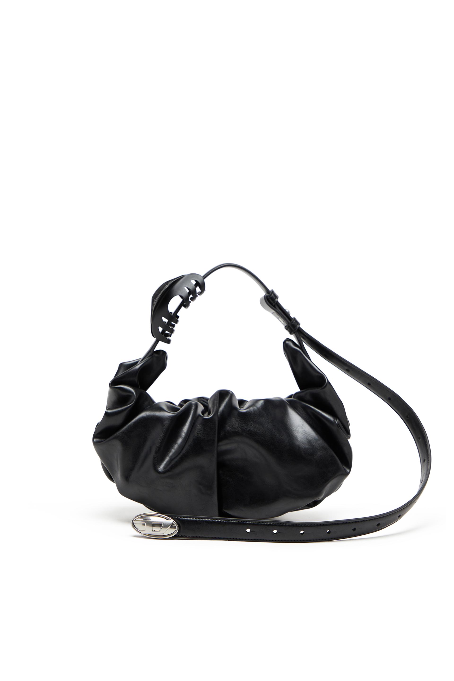 diesel - grab-d-hobo bag - shoulder bags - woman - black