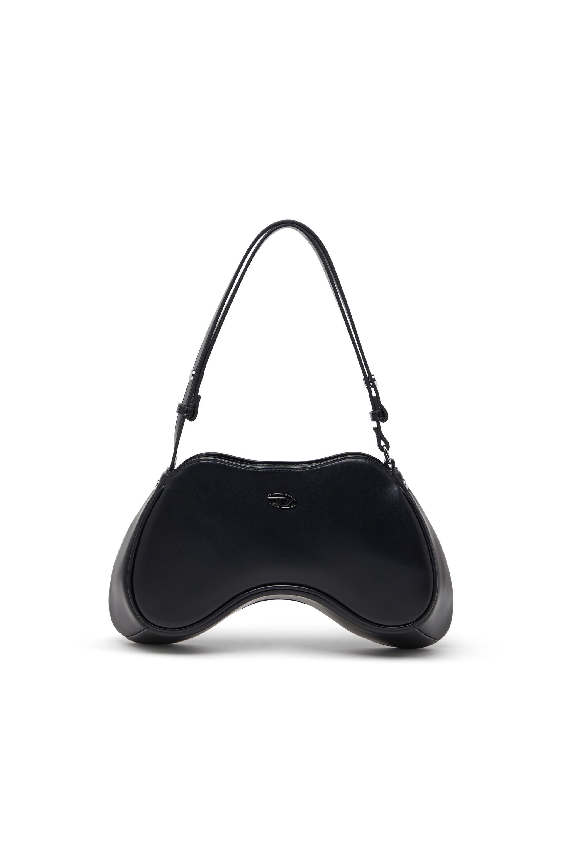 diesel - play-shoulder bag in pu - shoulder bags - woman - black
