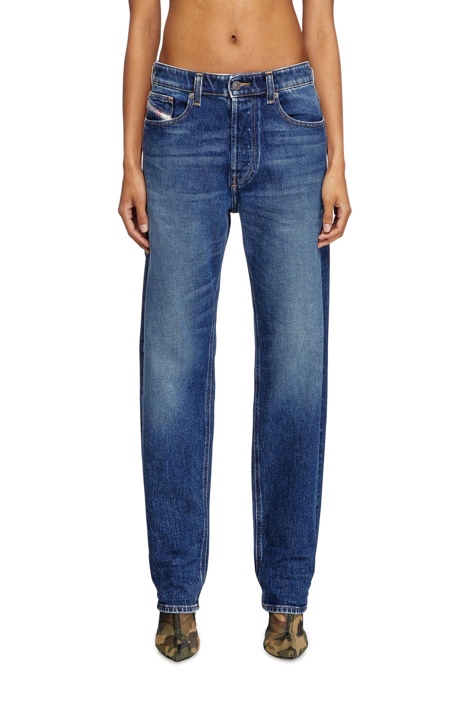diesel - regular jeans low waist 1988 d-ark - jeans - woman - blue