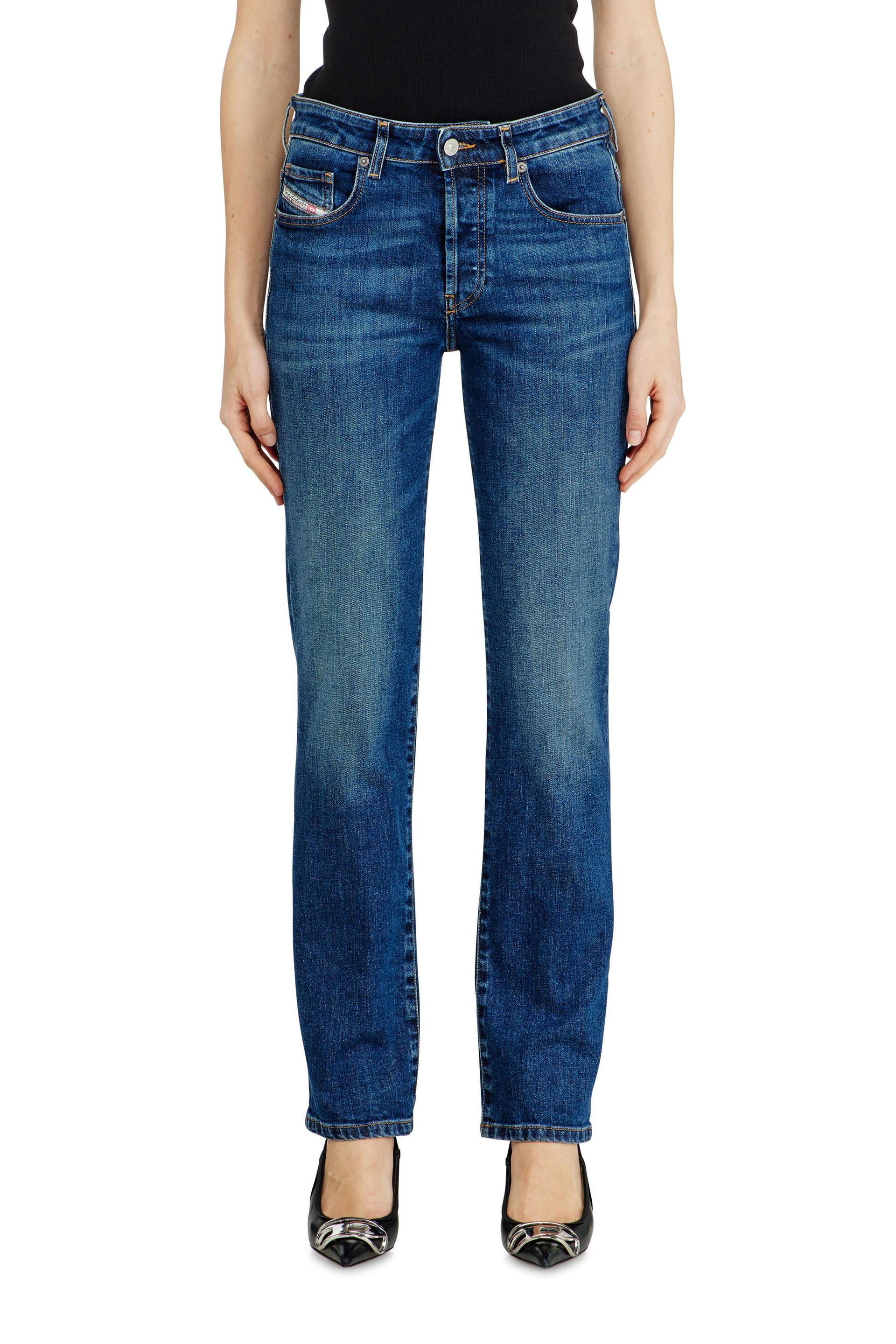 diesel - regular jeans low waist 1989 d-mine - jeans - woman - blue