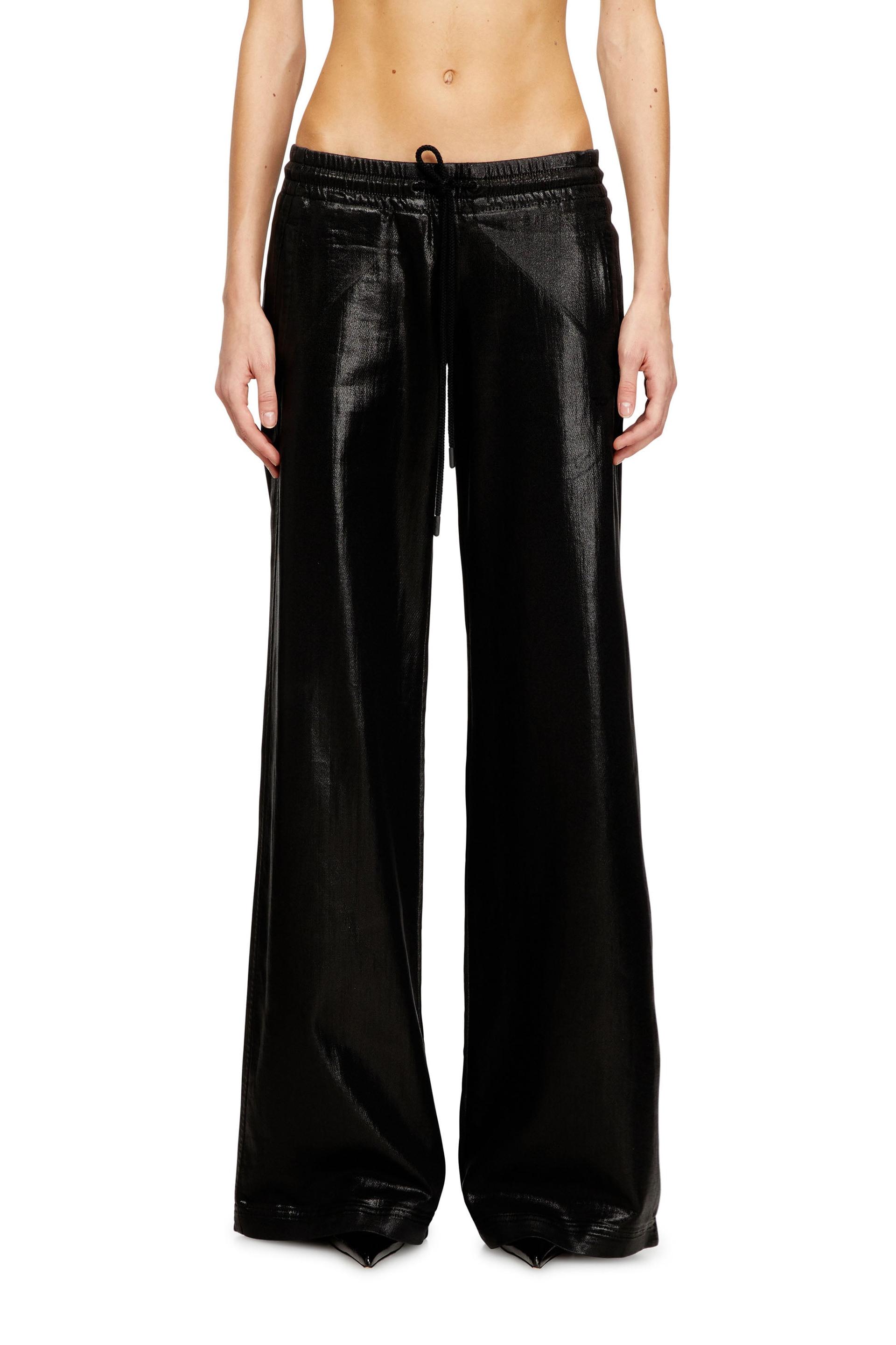 diesel - relaxed low waist 2078 d-ainty joggjeans - jeans - woman - black