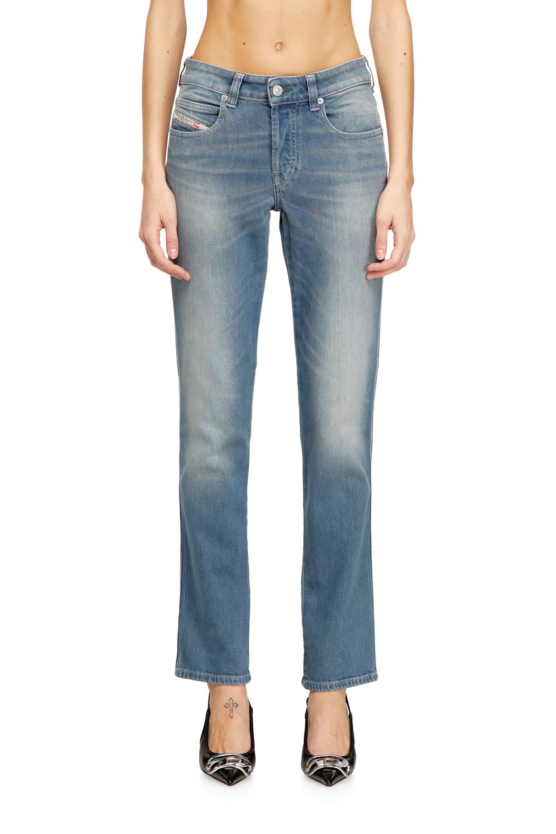 diesel - slim jeans - 1992 d-jiann - jeans - woman - blue