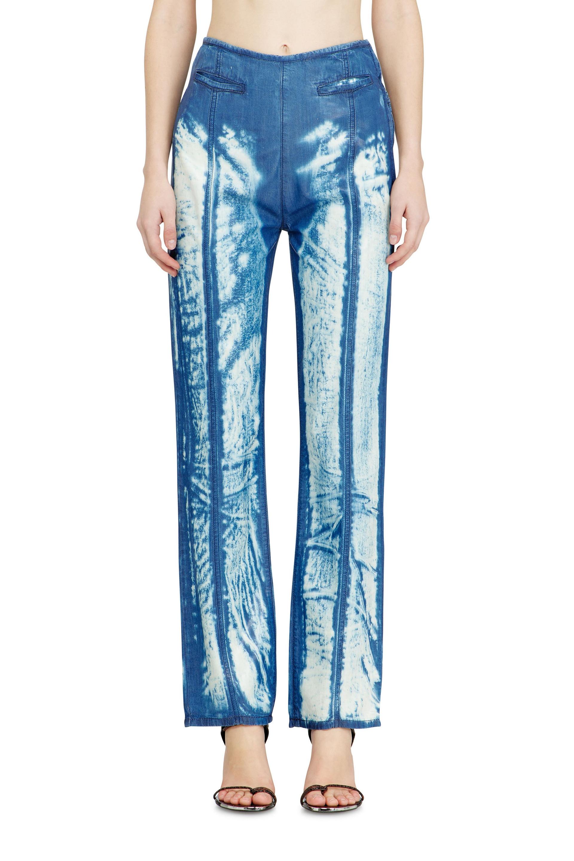 diesel - slim jeans - d-lysar - jeans - woman - blue