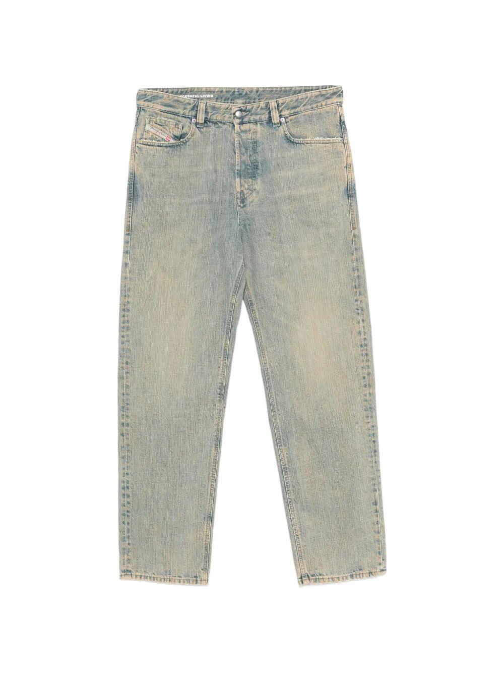 diesel 1988 d-ark l.32 pantaloni blue co vi pl jean - women