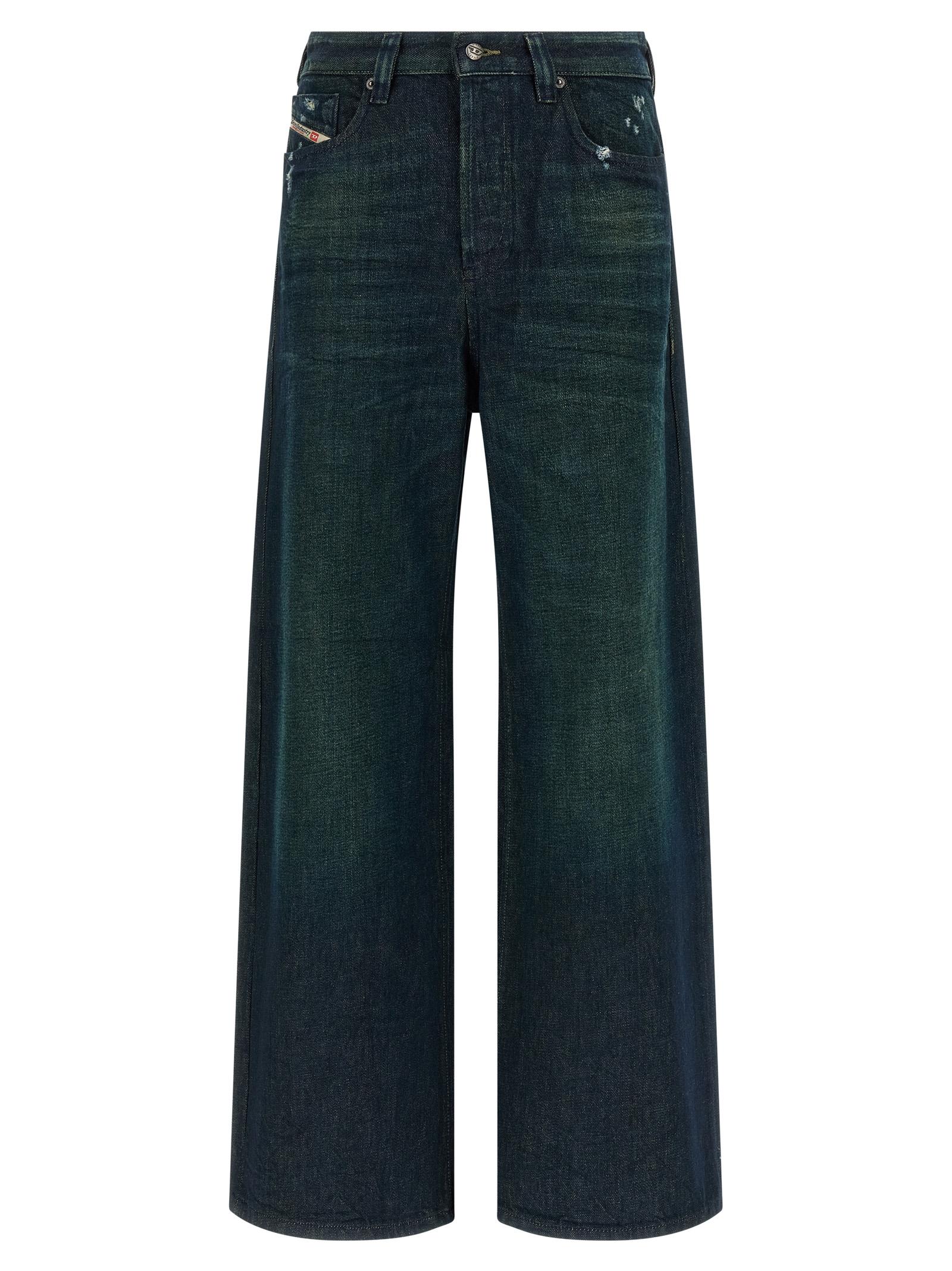diesel 1996 d-sire jeans blue cotton - women