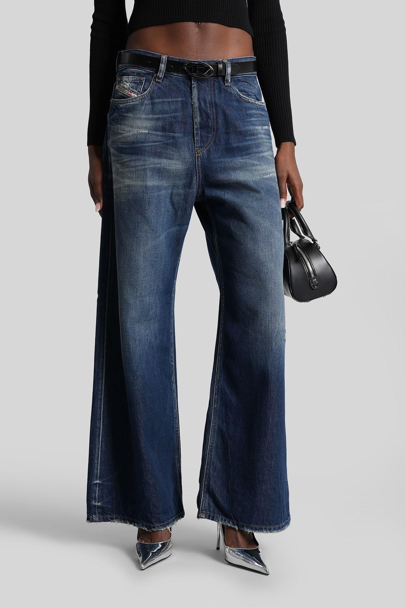 diesel 1996 d-sire jeans in blue cotton
