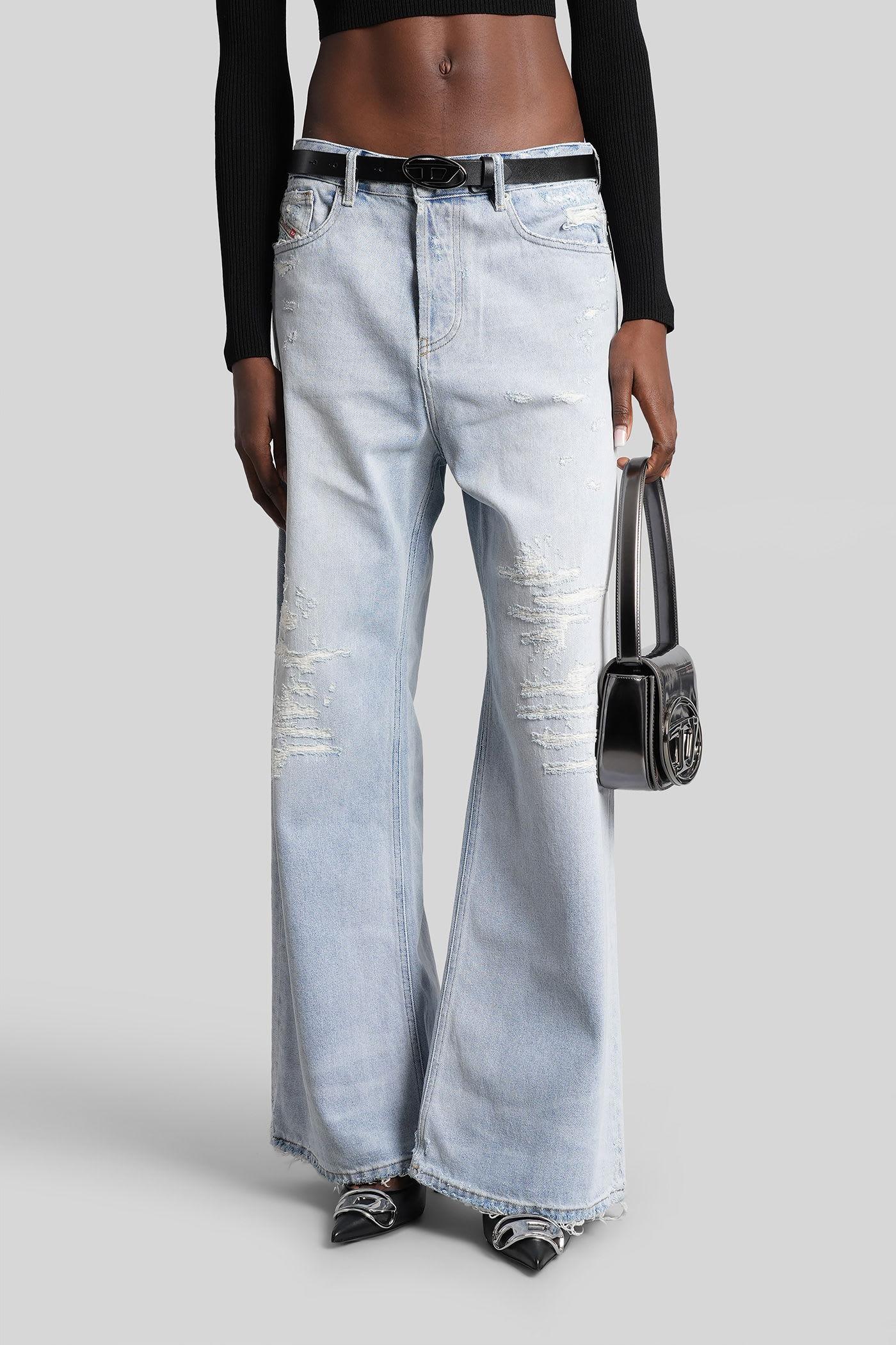 diesel 1996 d-sire jeans in blue cotton