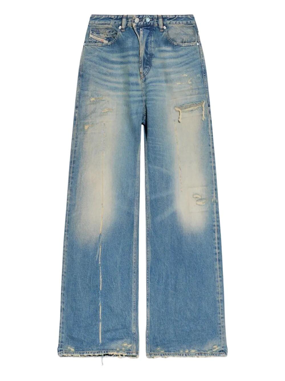 diesel 1996 d-sire l.30 pantaloni blue jean - women