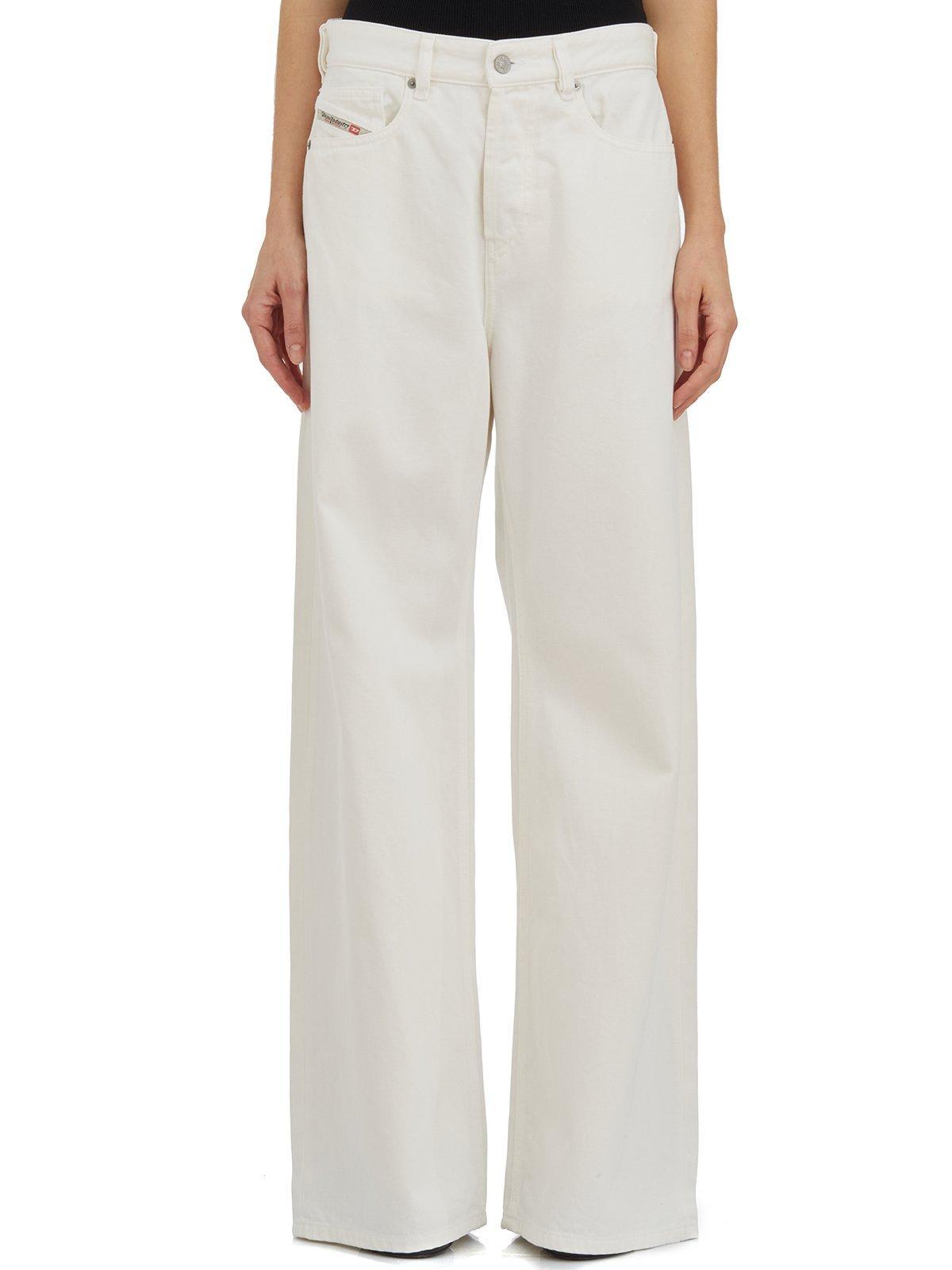 diesel 1996 d-sire low-rise wide-leg jeans