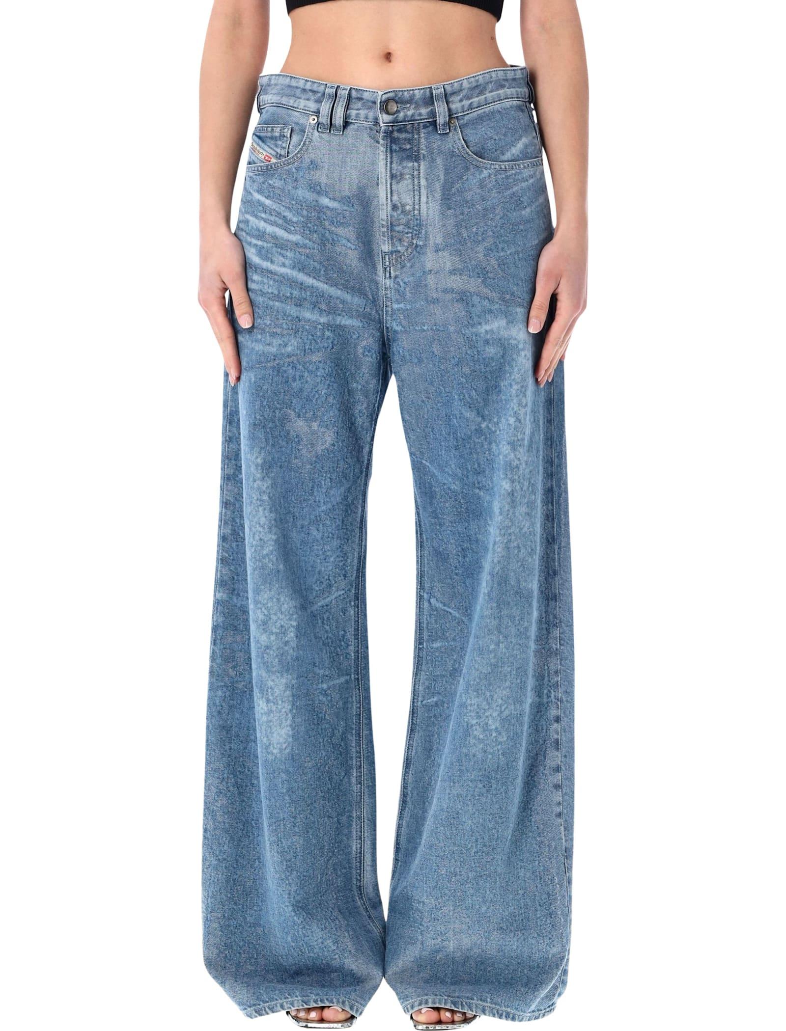 diesel 1996 d-sire satin denim jeans
