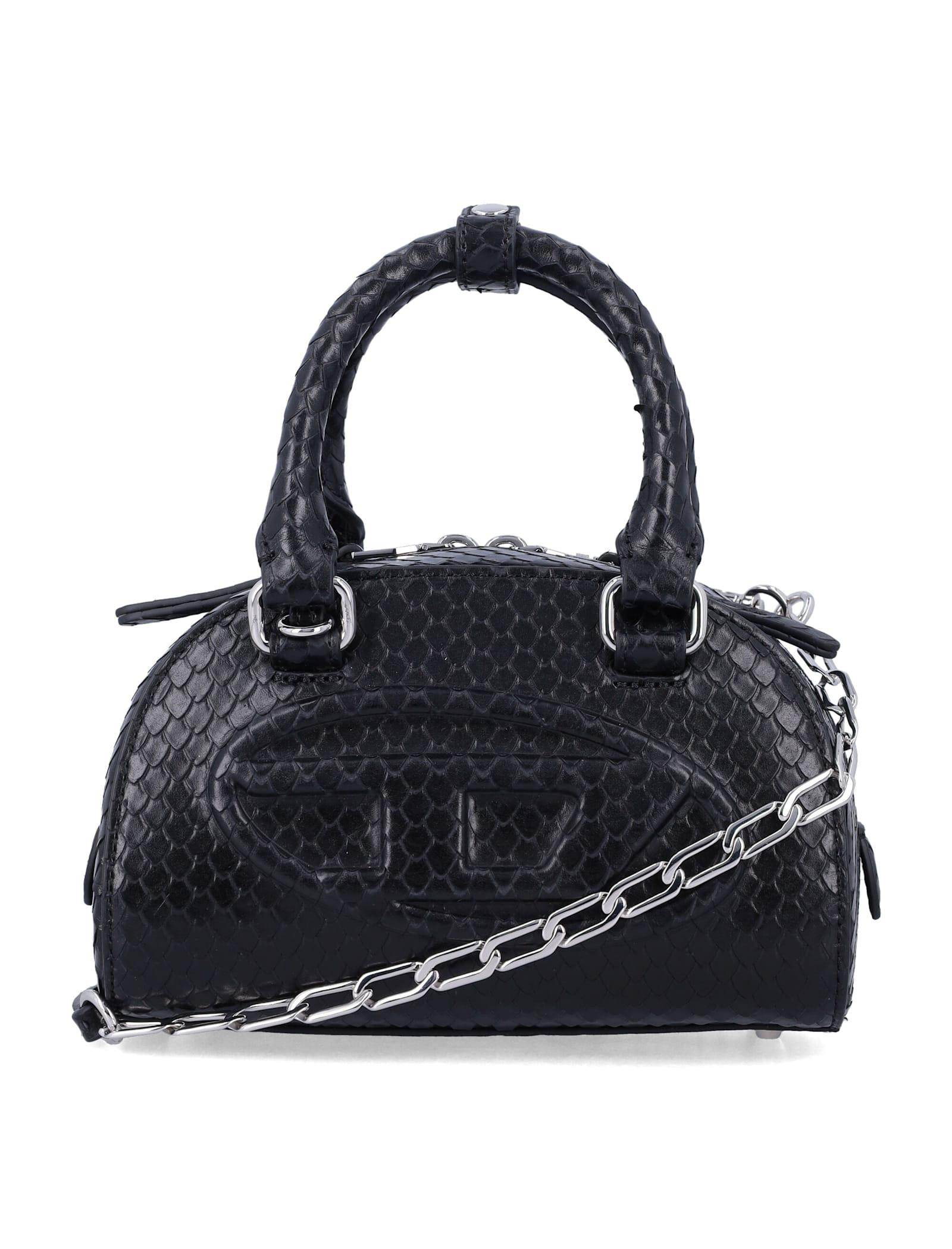 diesel 1dr dome mini crossbody bag