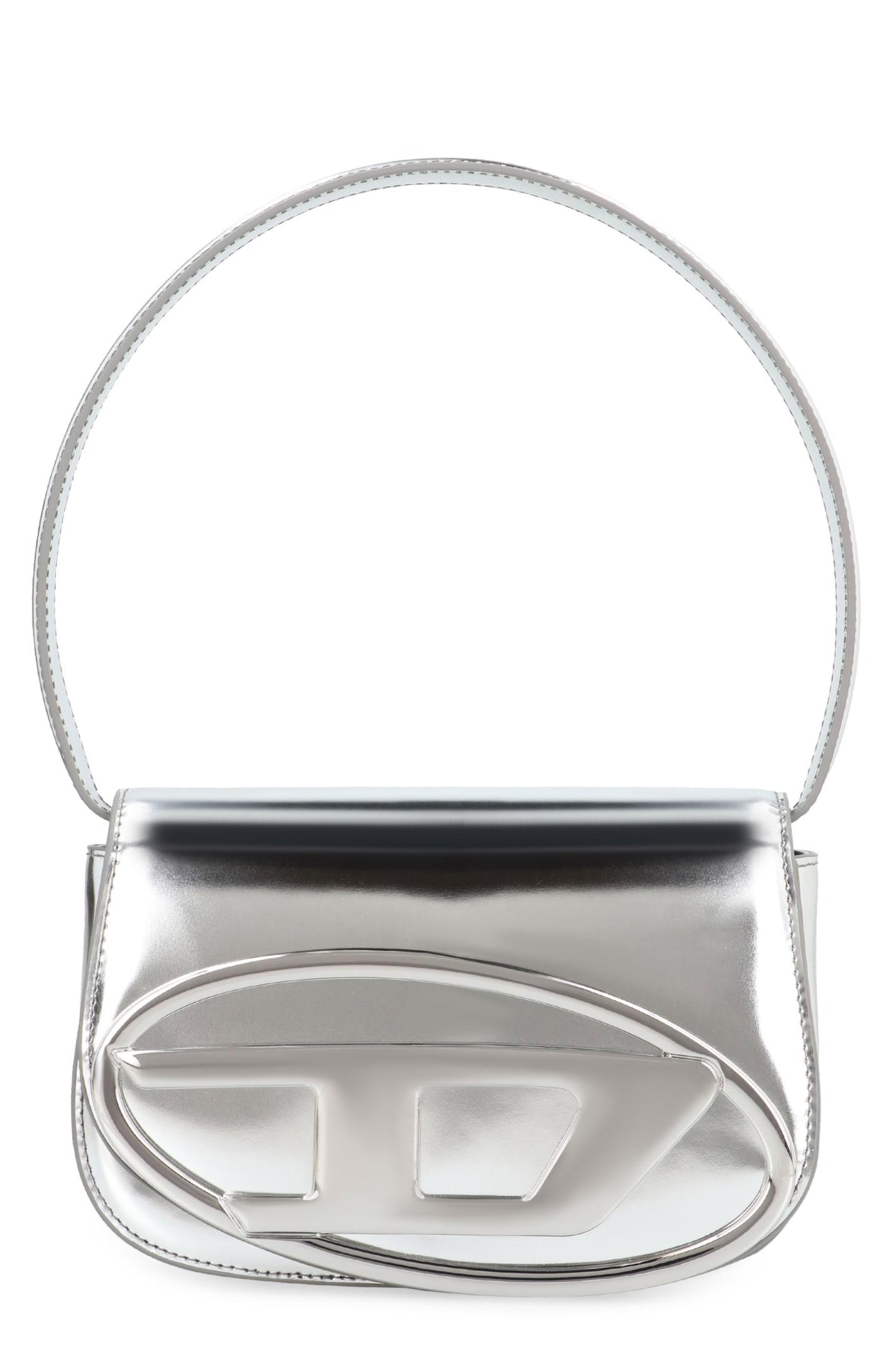 diesel 1dr leather shoulder bag