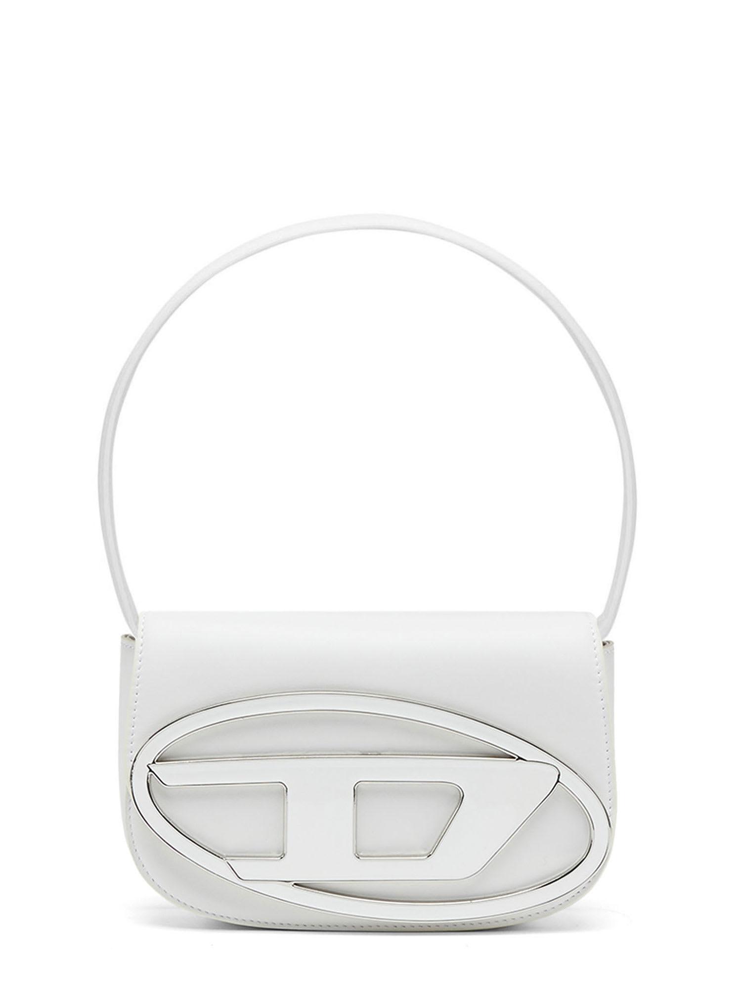 diesel 1dr leather shoulder bag