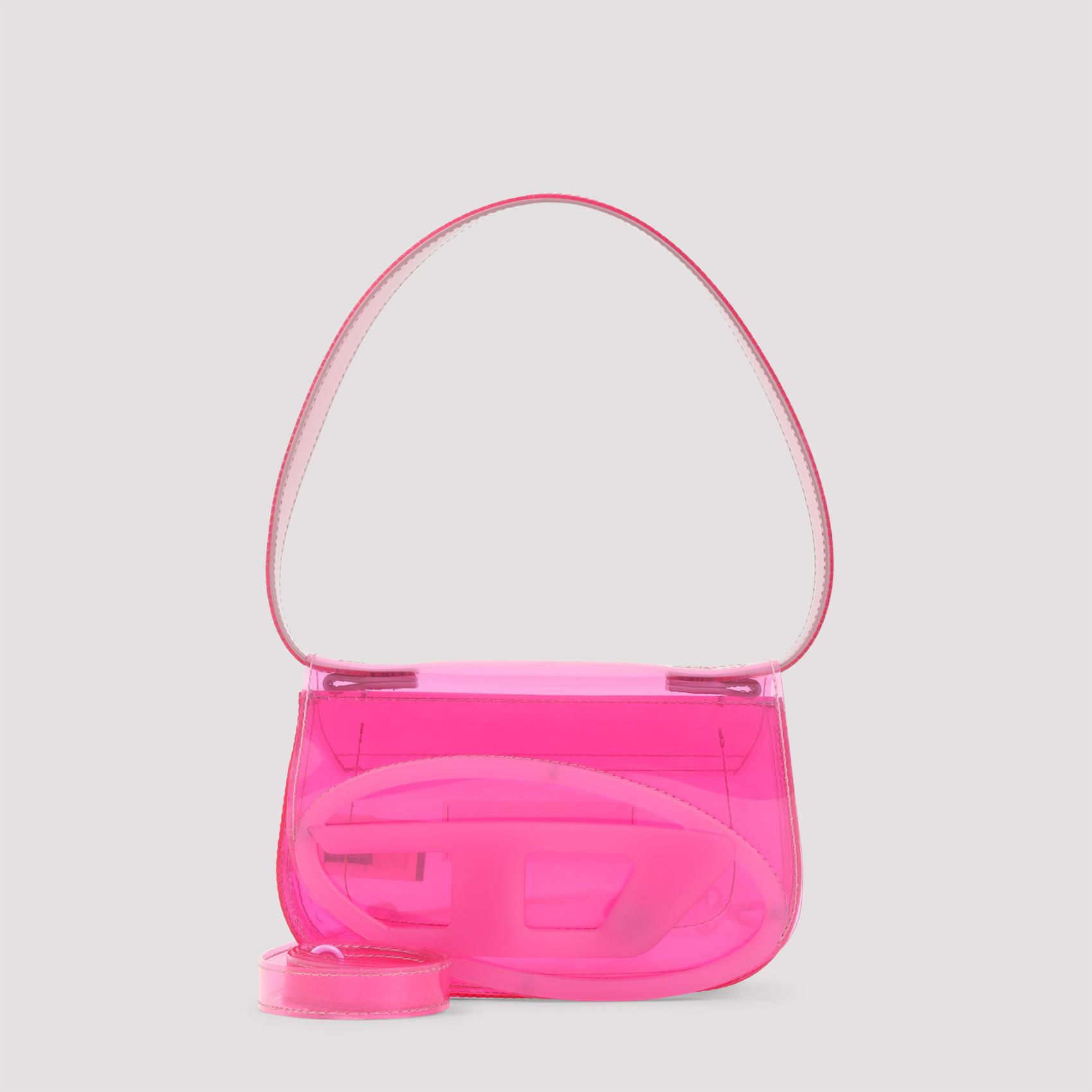 diesel 1dr shoulder bag pink & purple - women