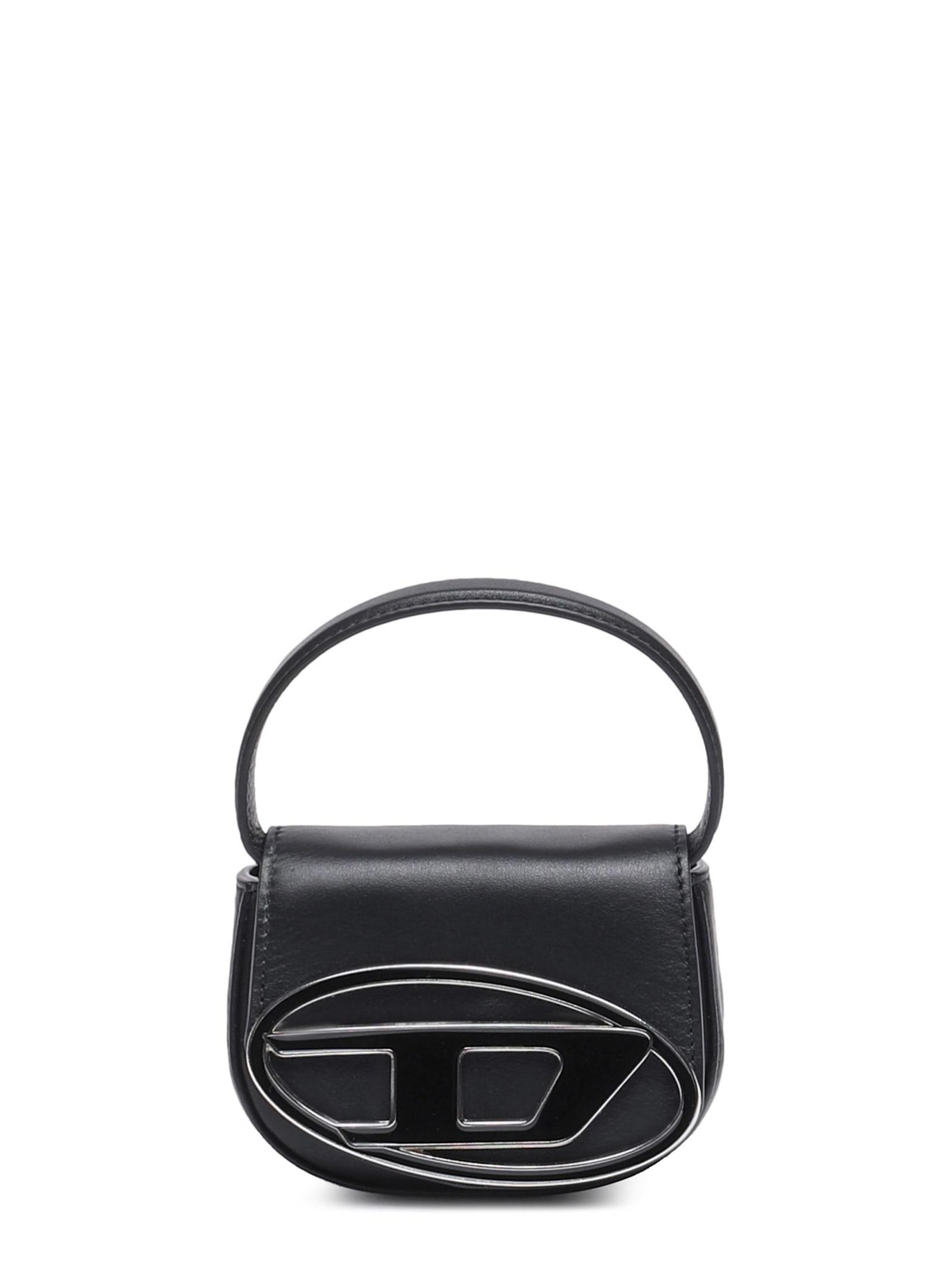 diesel 1dr xs leather crossbody bag