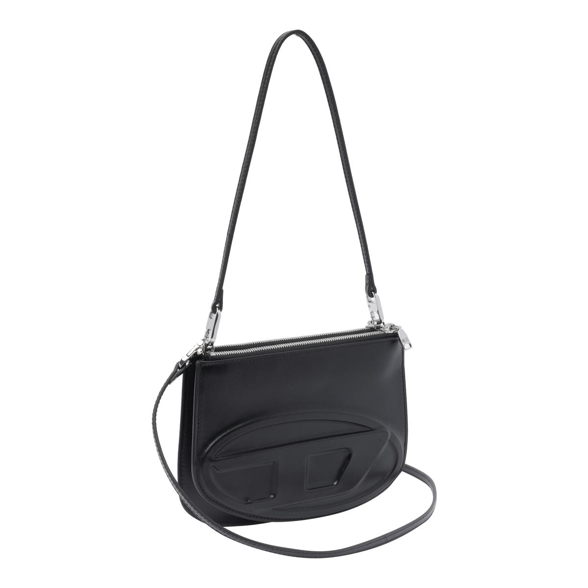 diesel bags black calf leather - women