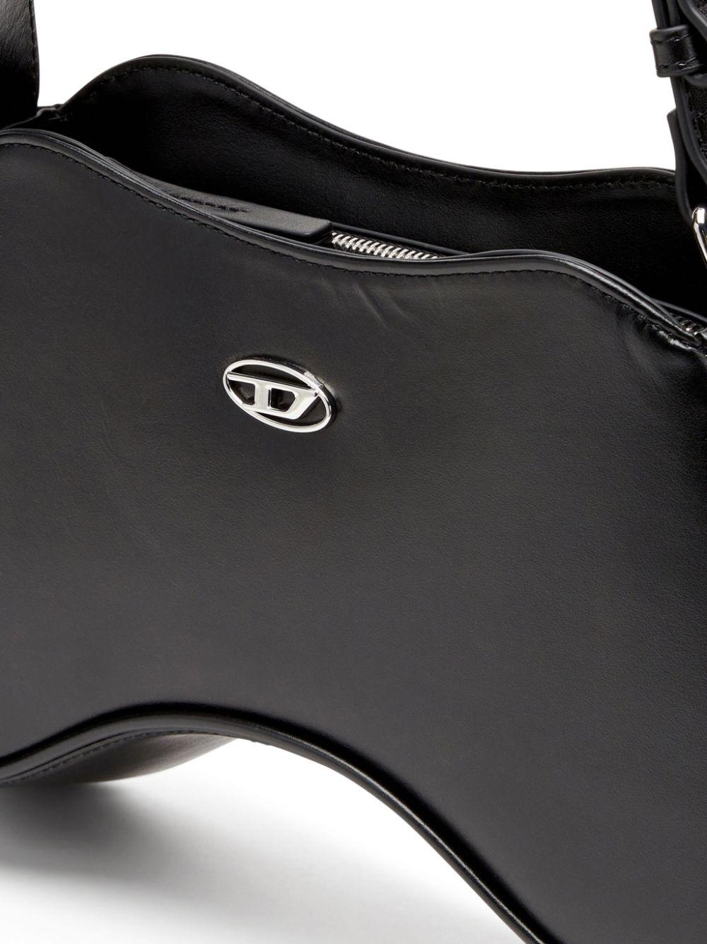 diesel bags black polyurethane - women