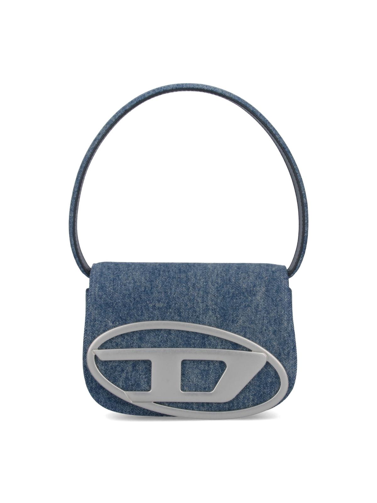 diesel bags blue cotton - women