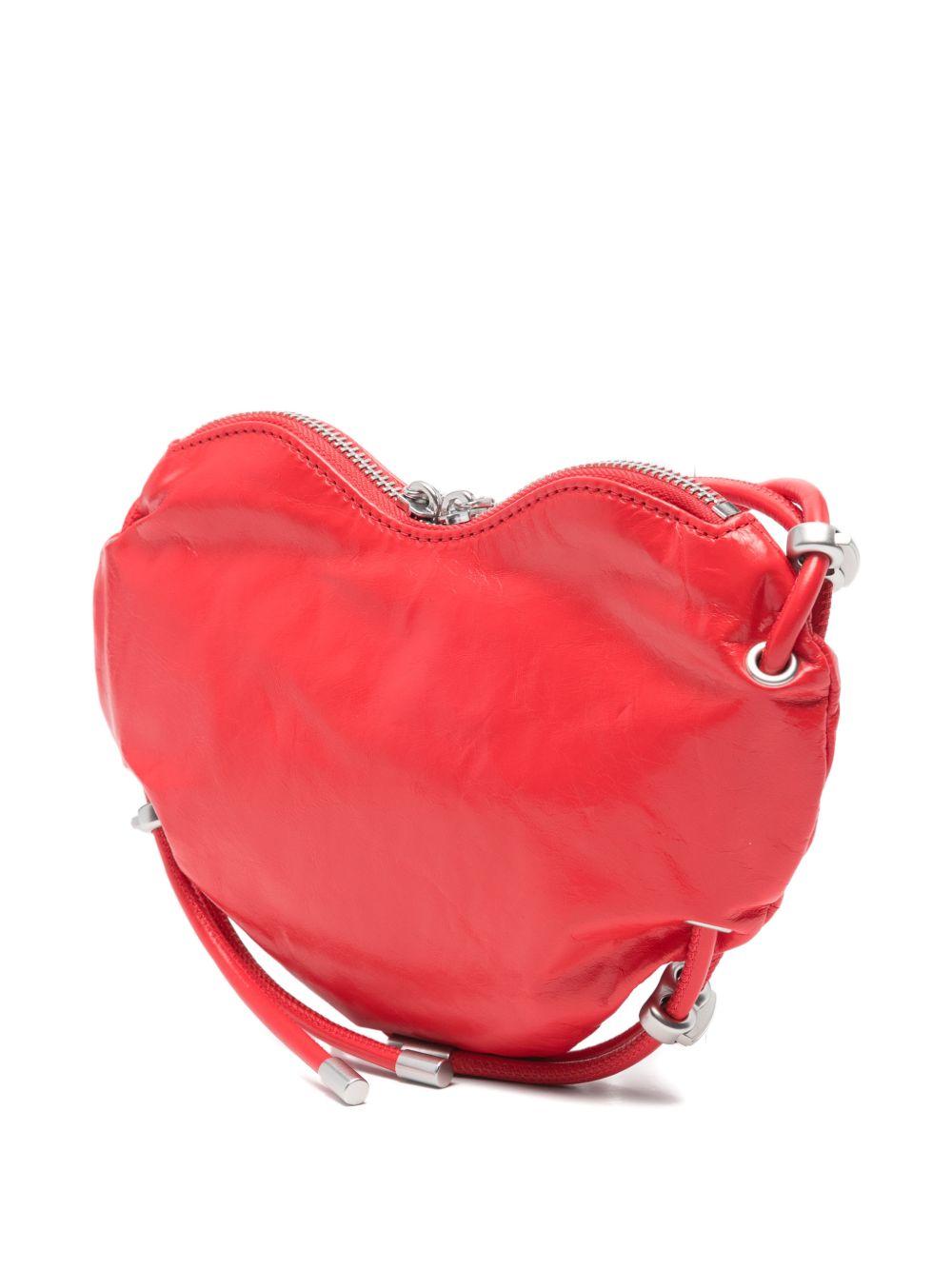 diesel bags red calf leather - women