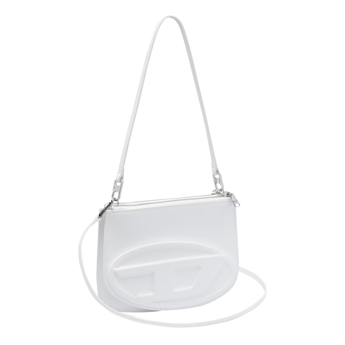 diesel bags white calf leather - women