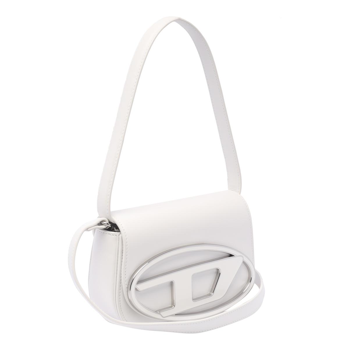 diesel bags white calf leather - women