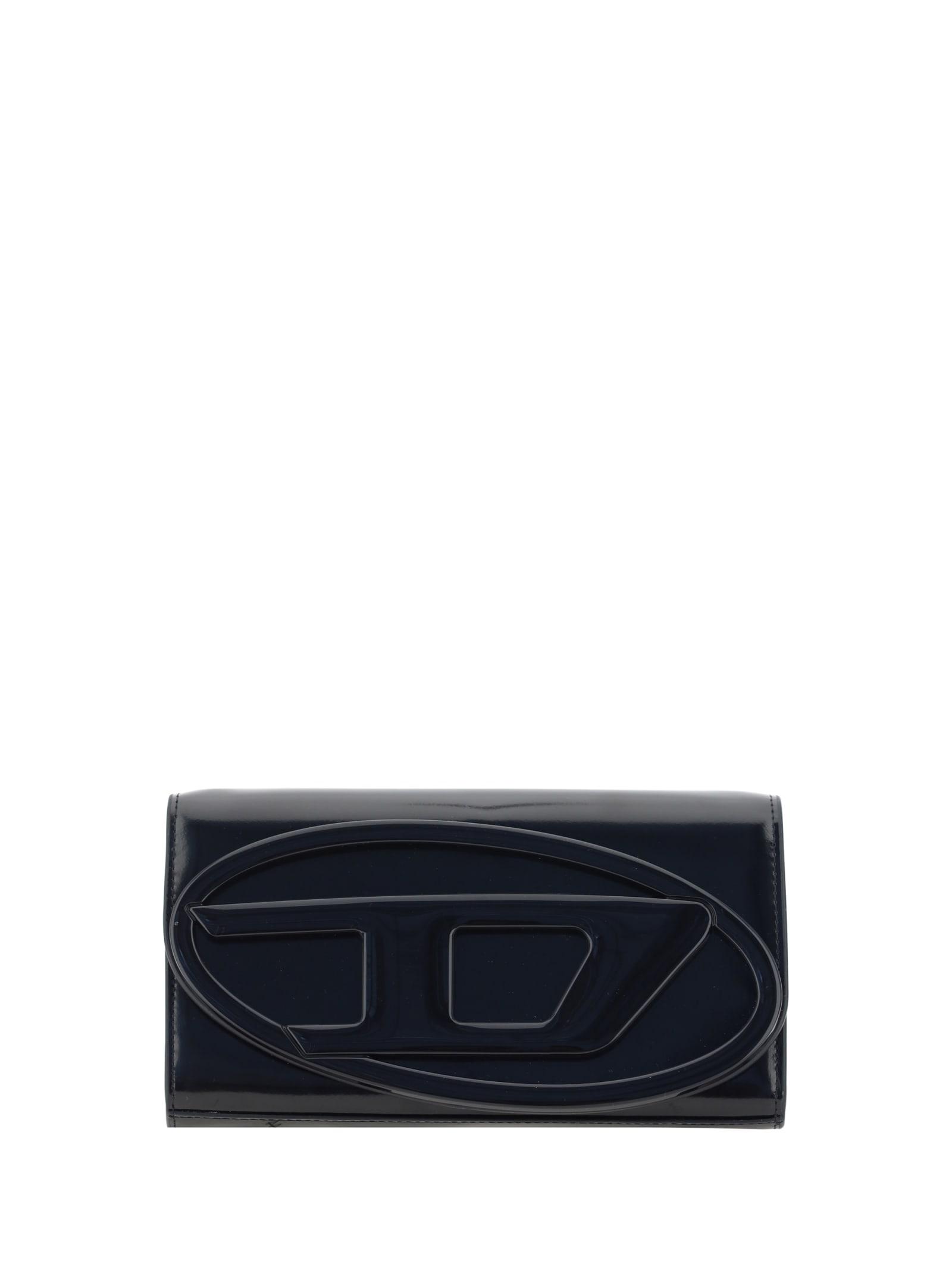 diesel black 1dr wallet
