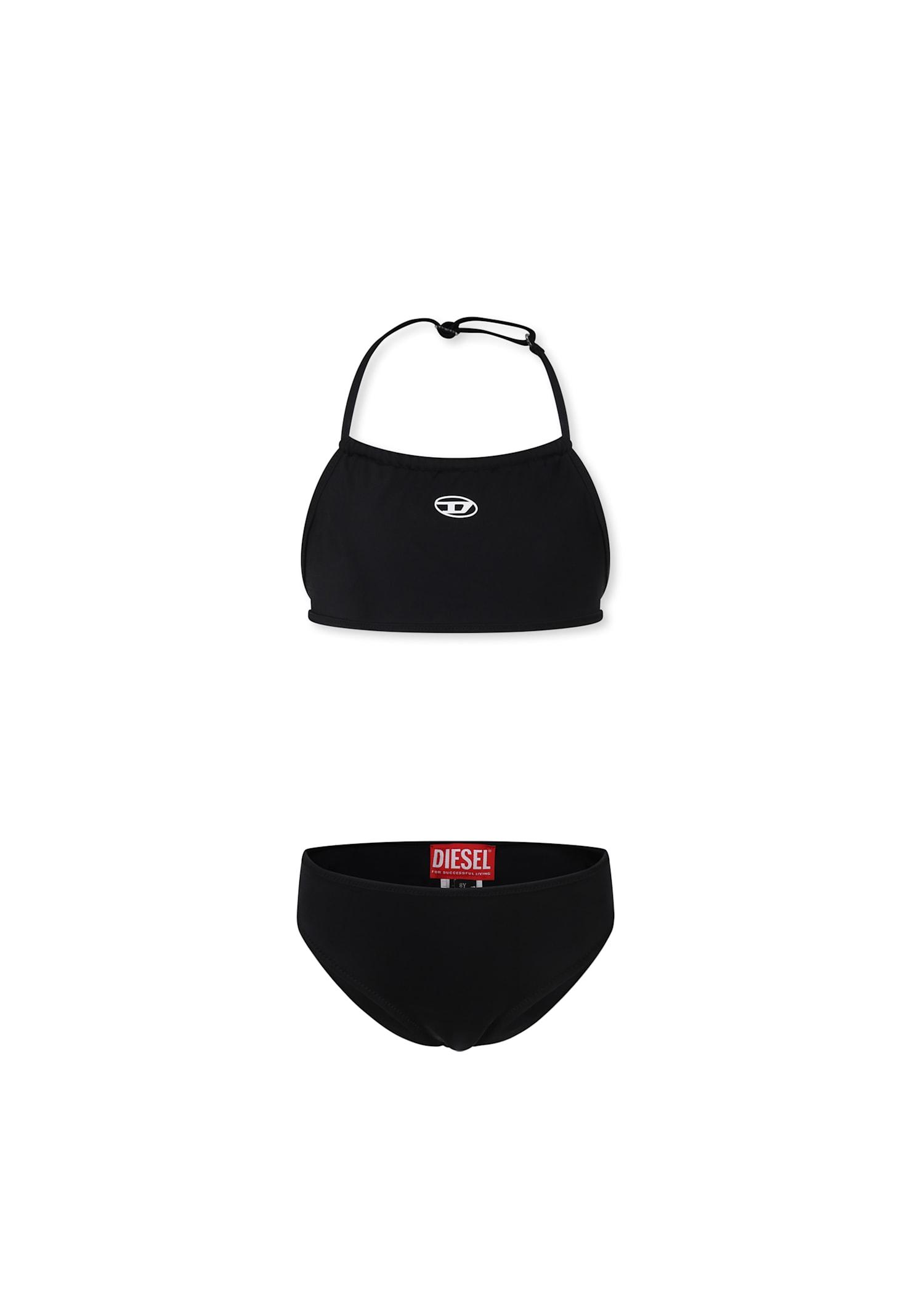 diesel black bikini for girl with logo