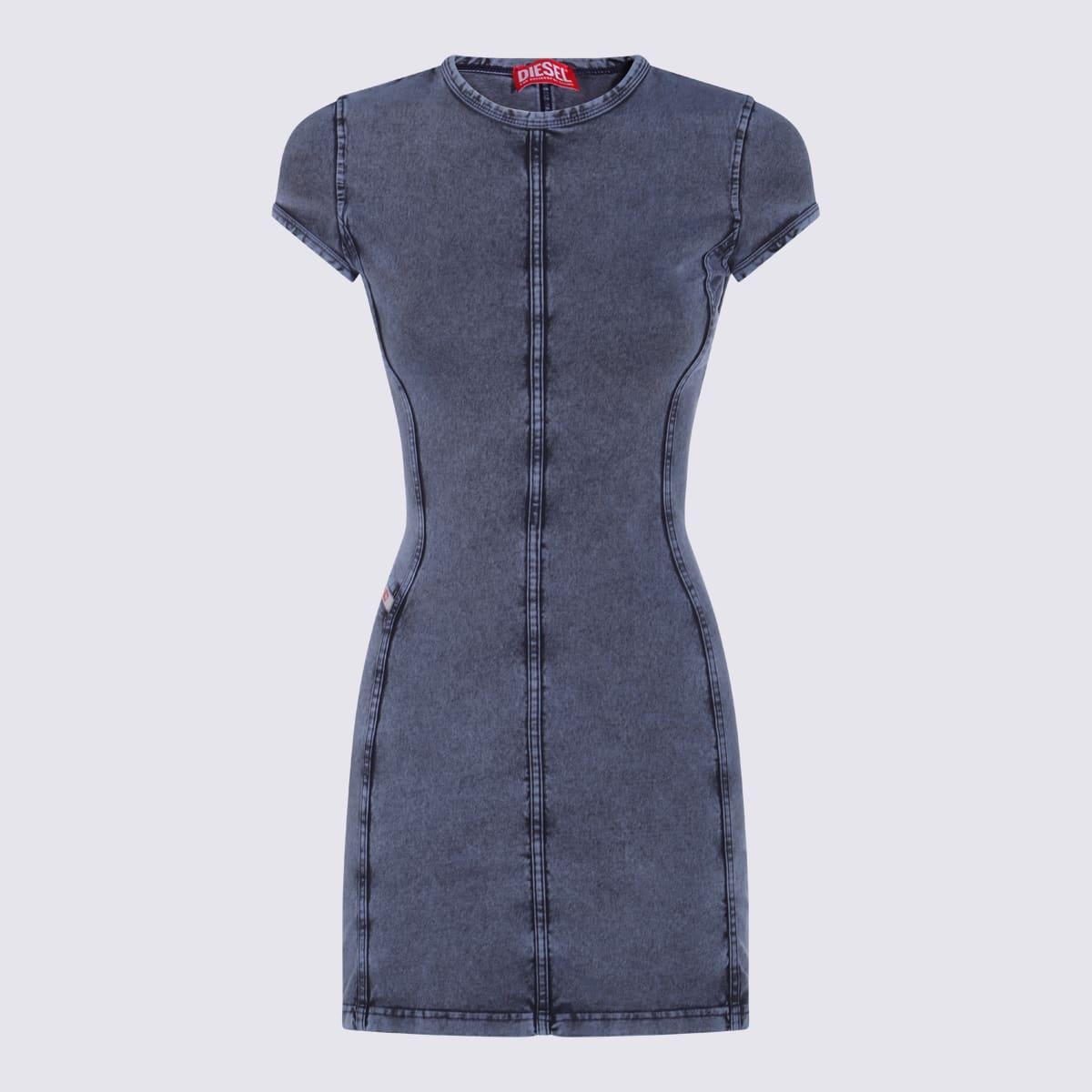diesel blue dress