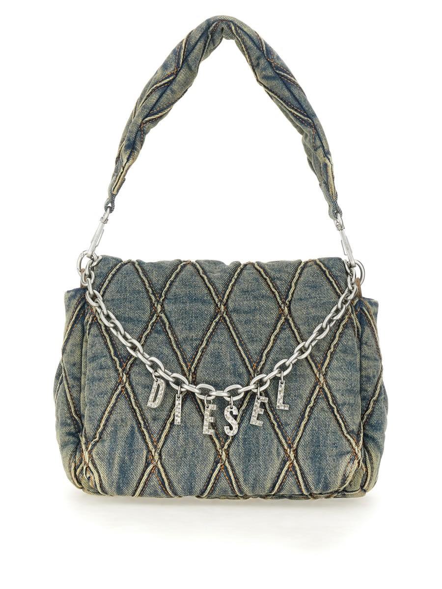 diesel charm-d shoulder bag
