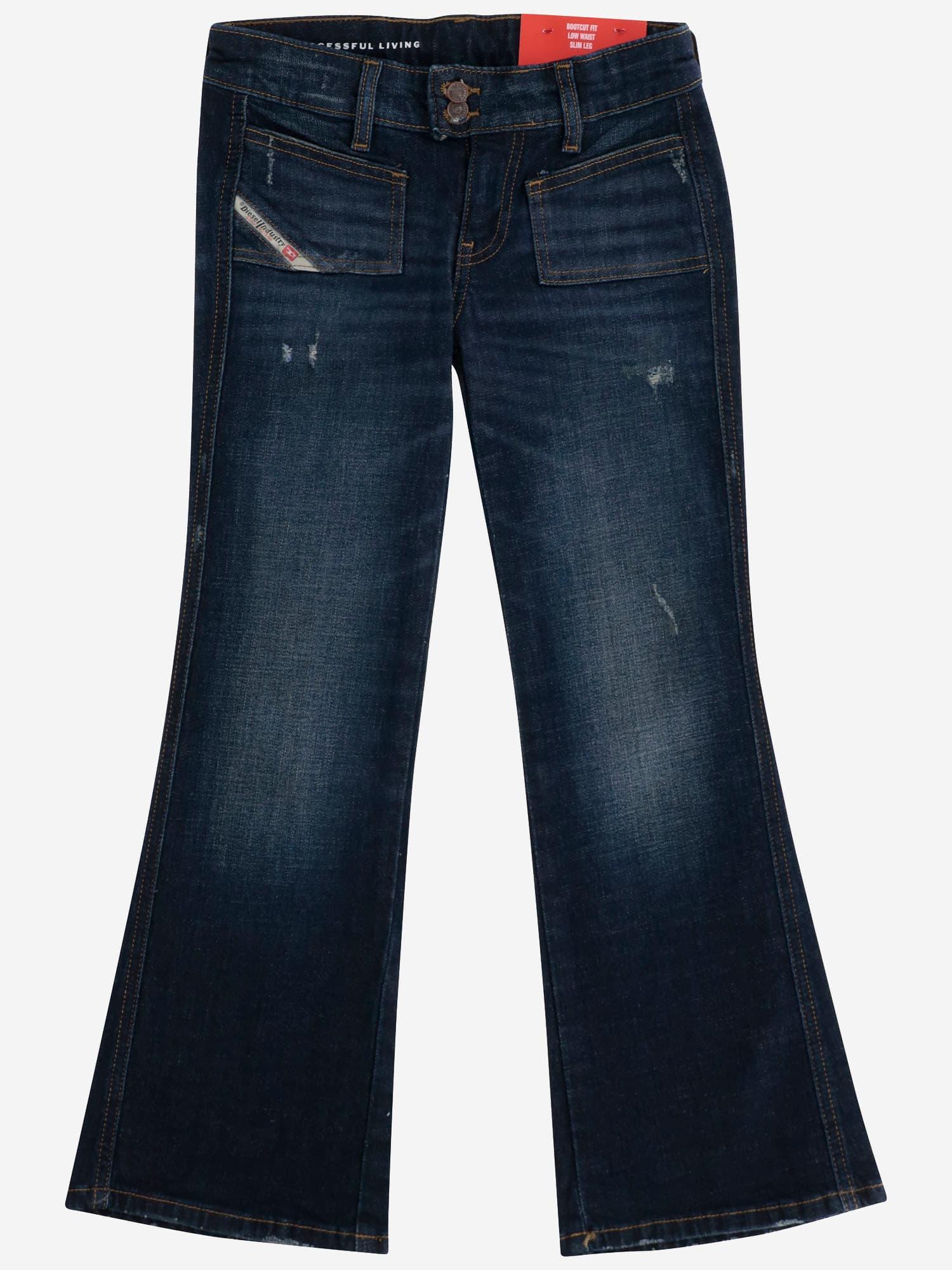 diesel d-eki-j stretch cotton jeans