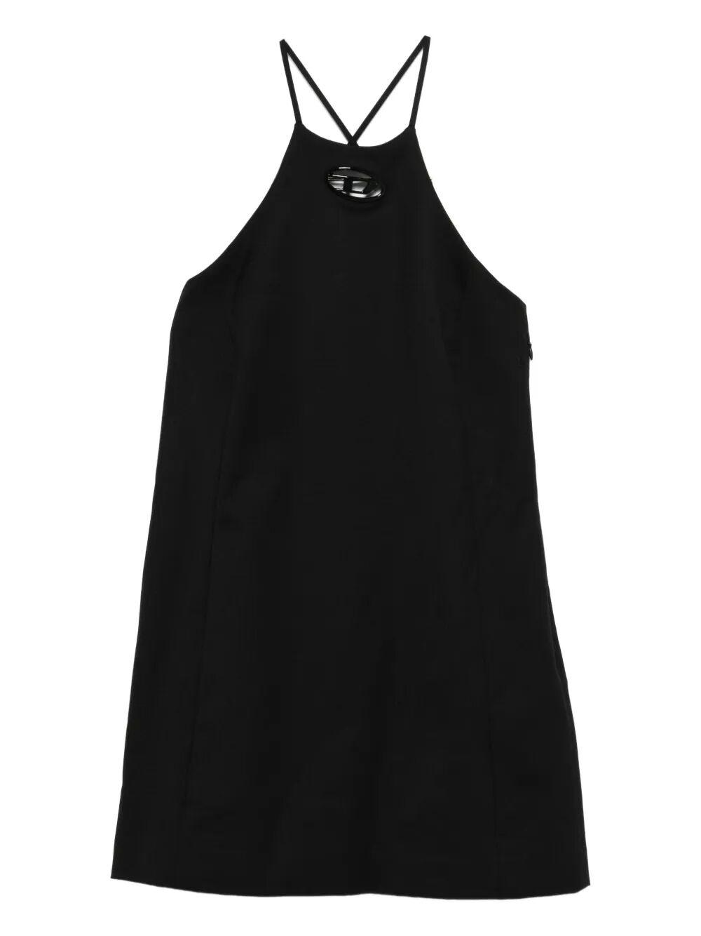 diesel d-elma abito black pl wo ea dress - women