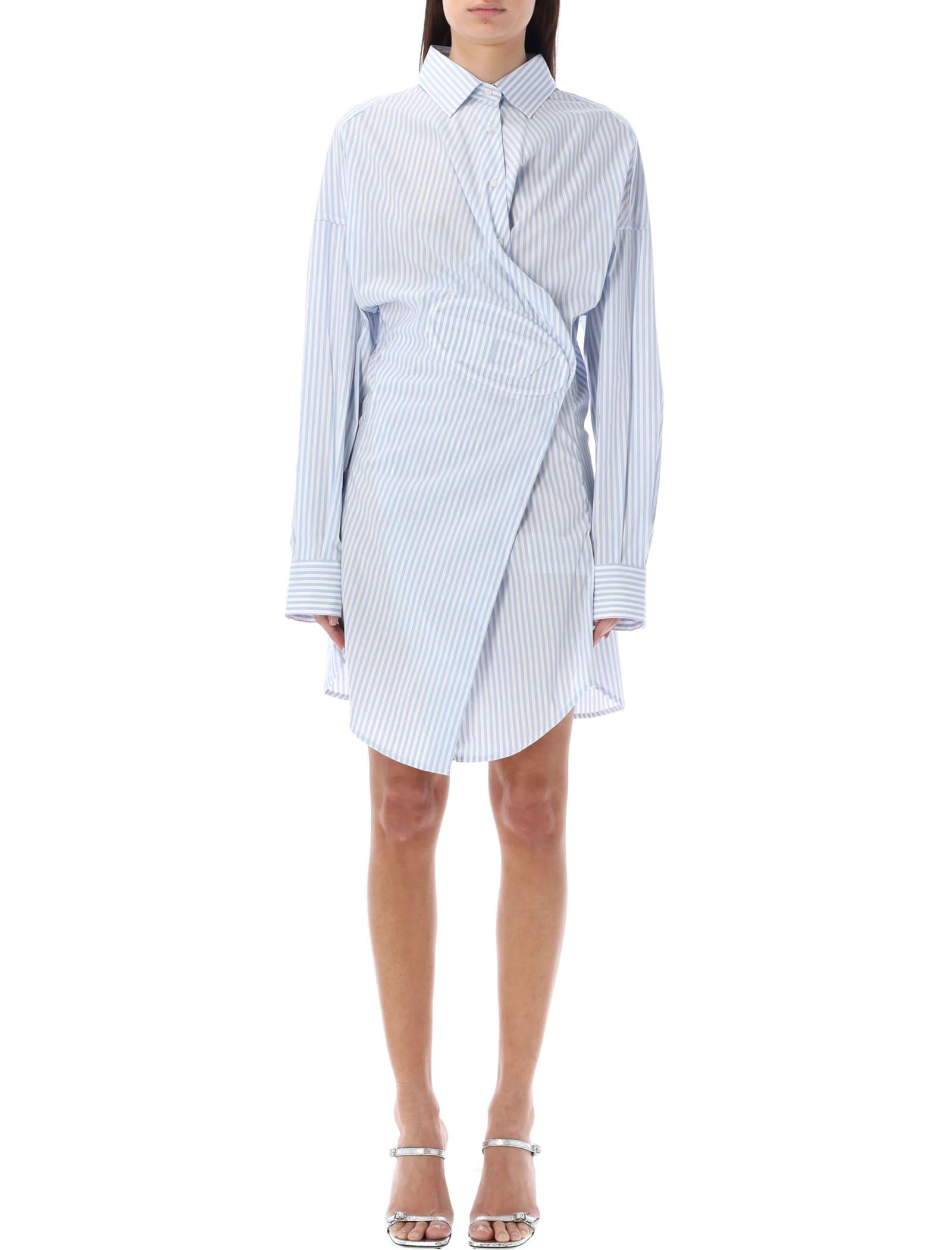 diesel d-sizen shirt dress