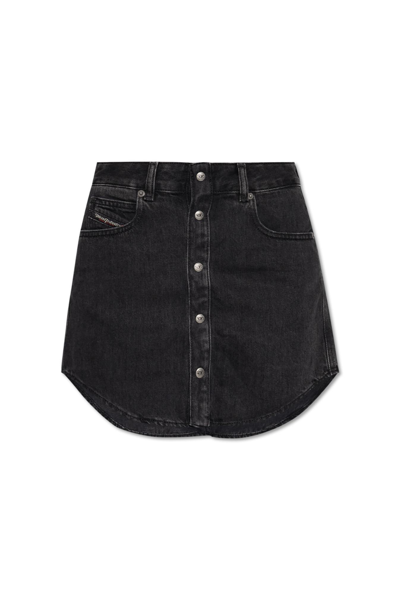 diesel denim skirt `de-ard`
