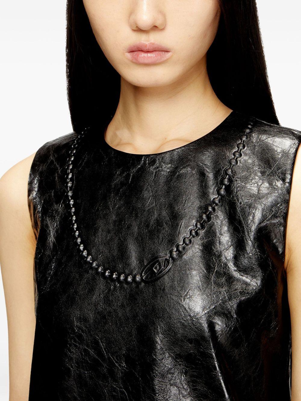 diesel dresses vi+coating pu - women
