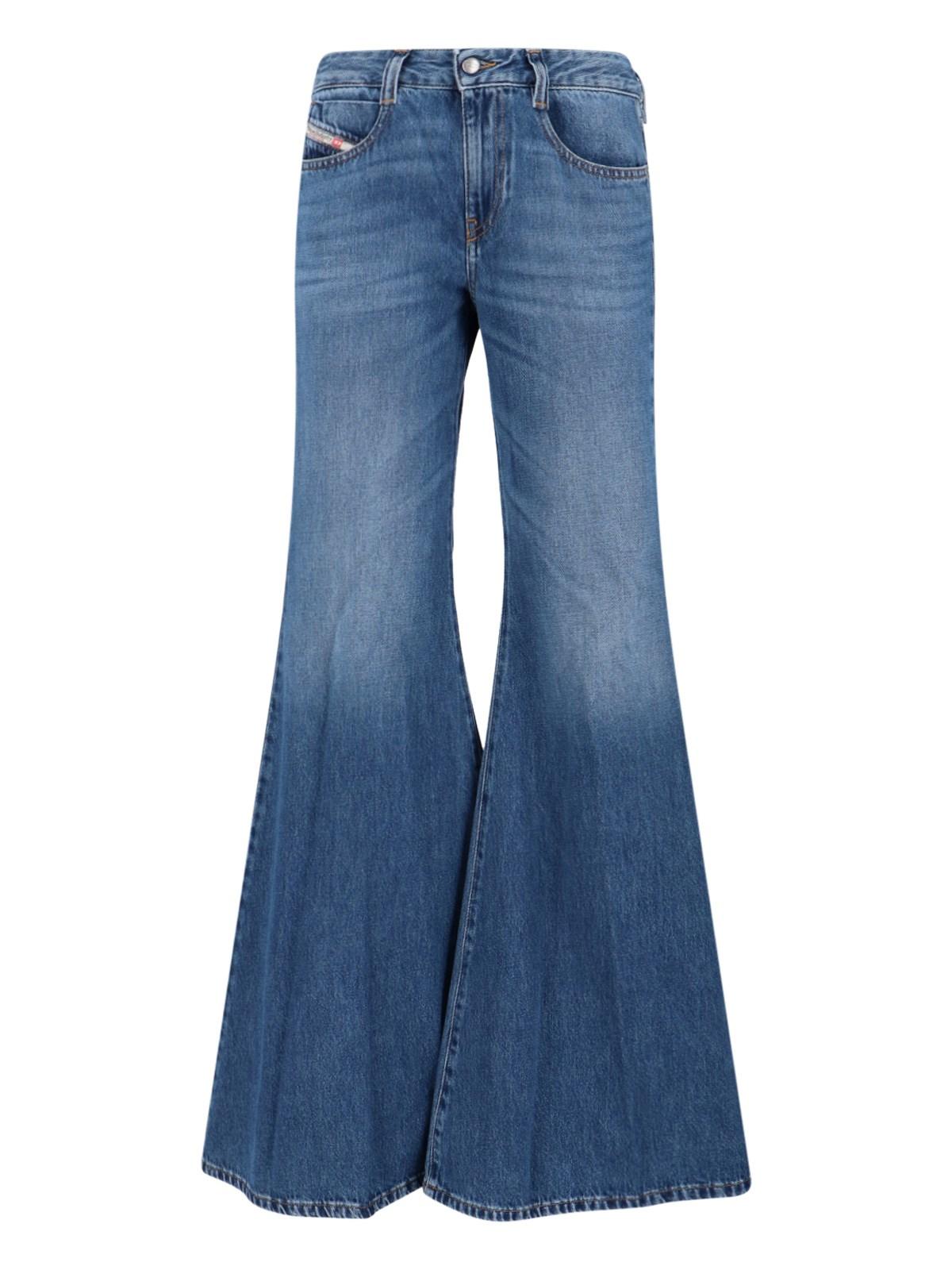diesel flared jeans "1970 d-bleess"
