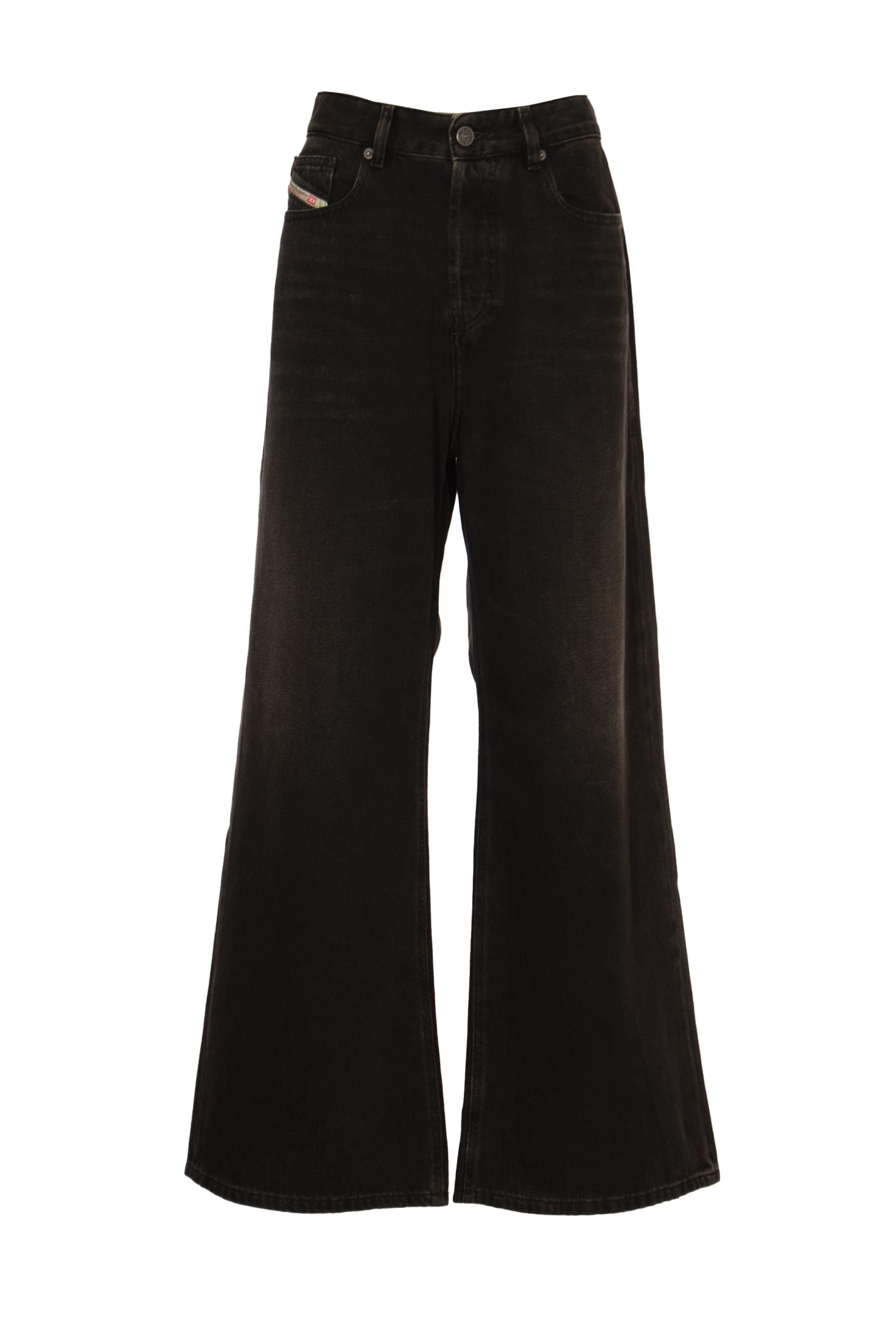 diesel flared leg jeans jeans