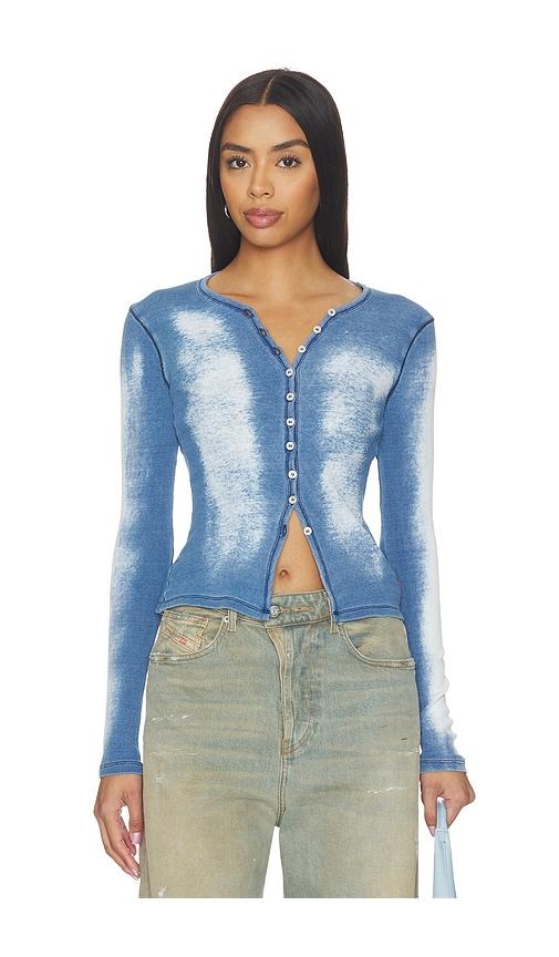 diesel gabriel top in blue.