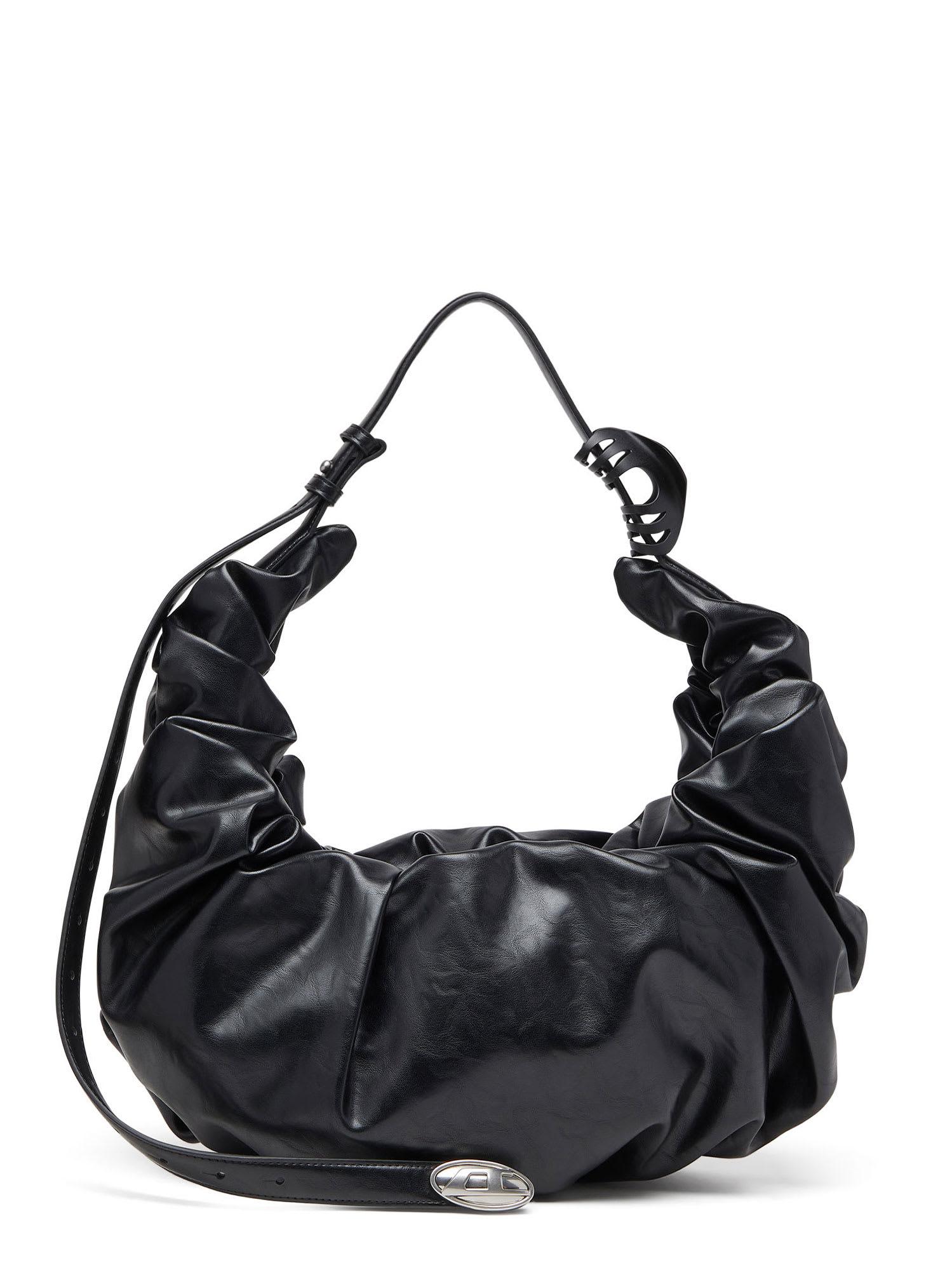 diesel grab-d hobo l pu crossbody bag